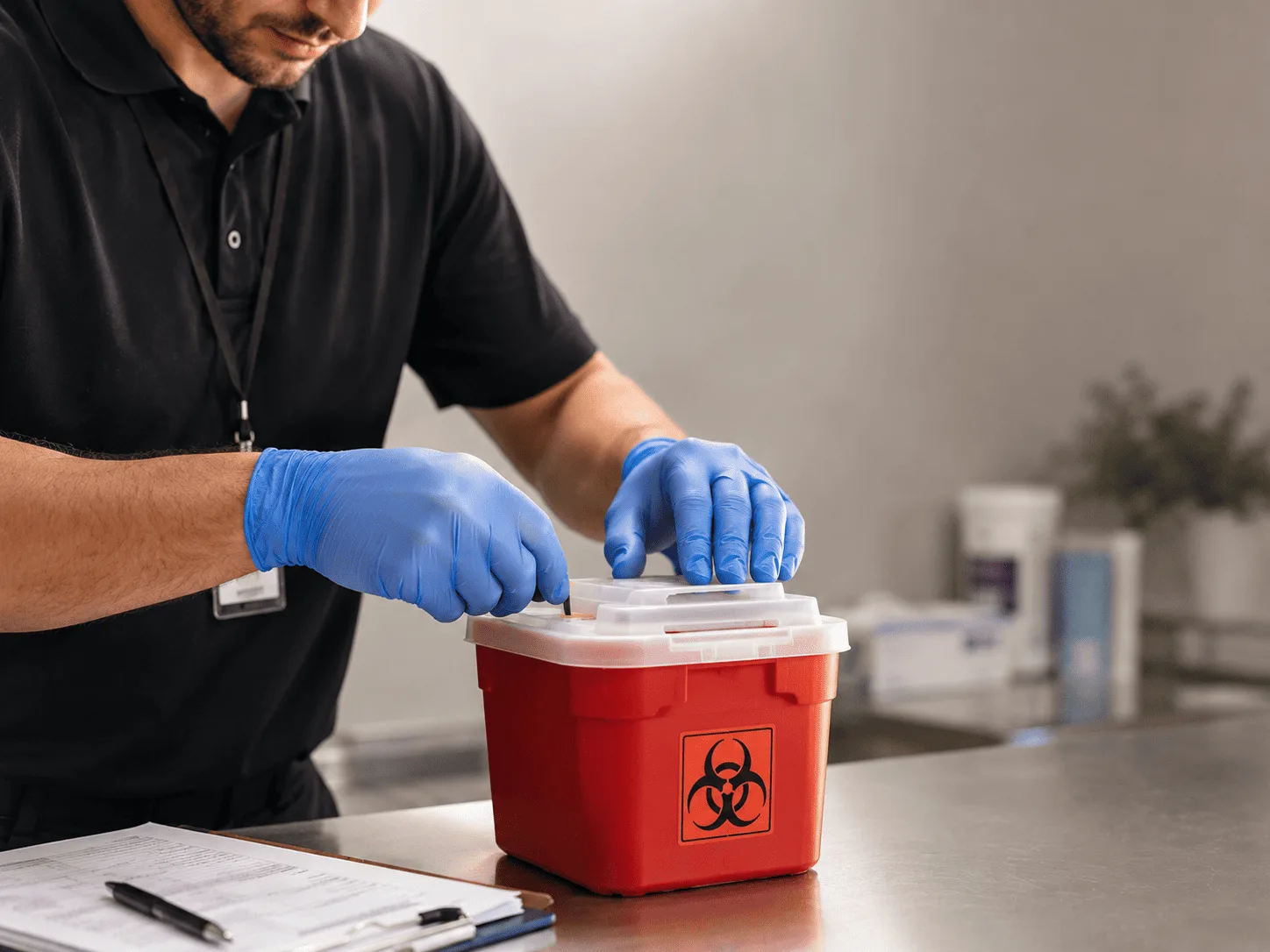 Why choose Sharps Waste Disposal in Hatley, WI